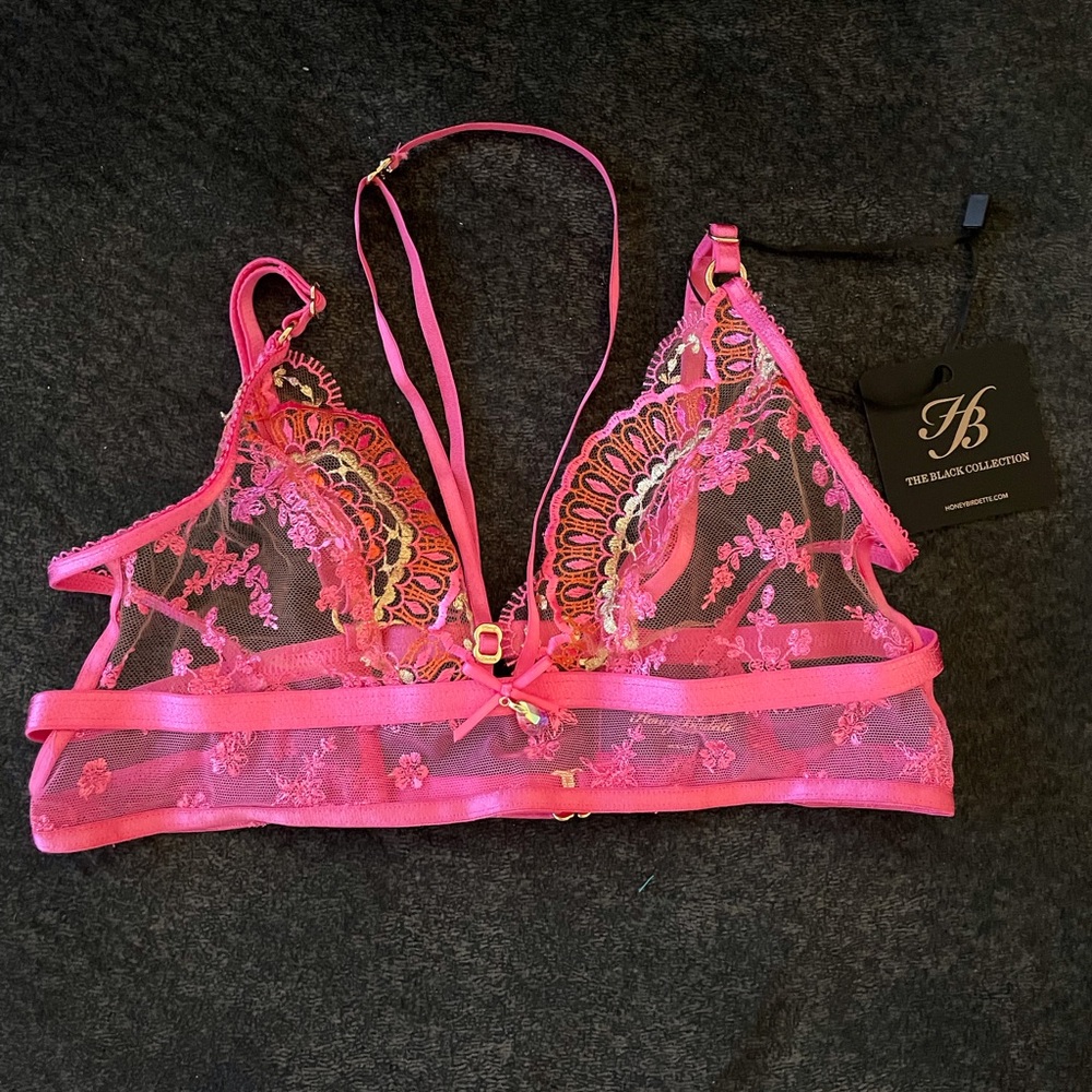 Honey Birdette Meika SMALL Lace Bralette